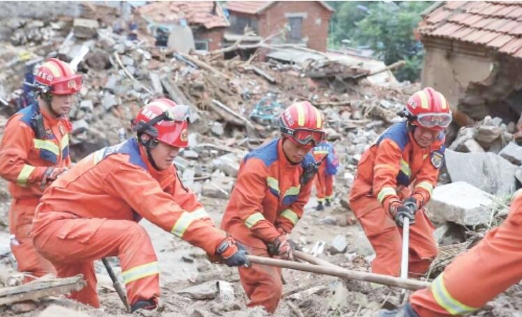 风雨同舟——莱芜区大王庄镇抢险救灾现场直击