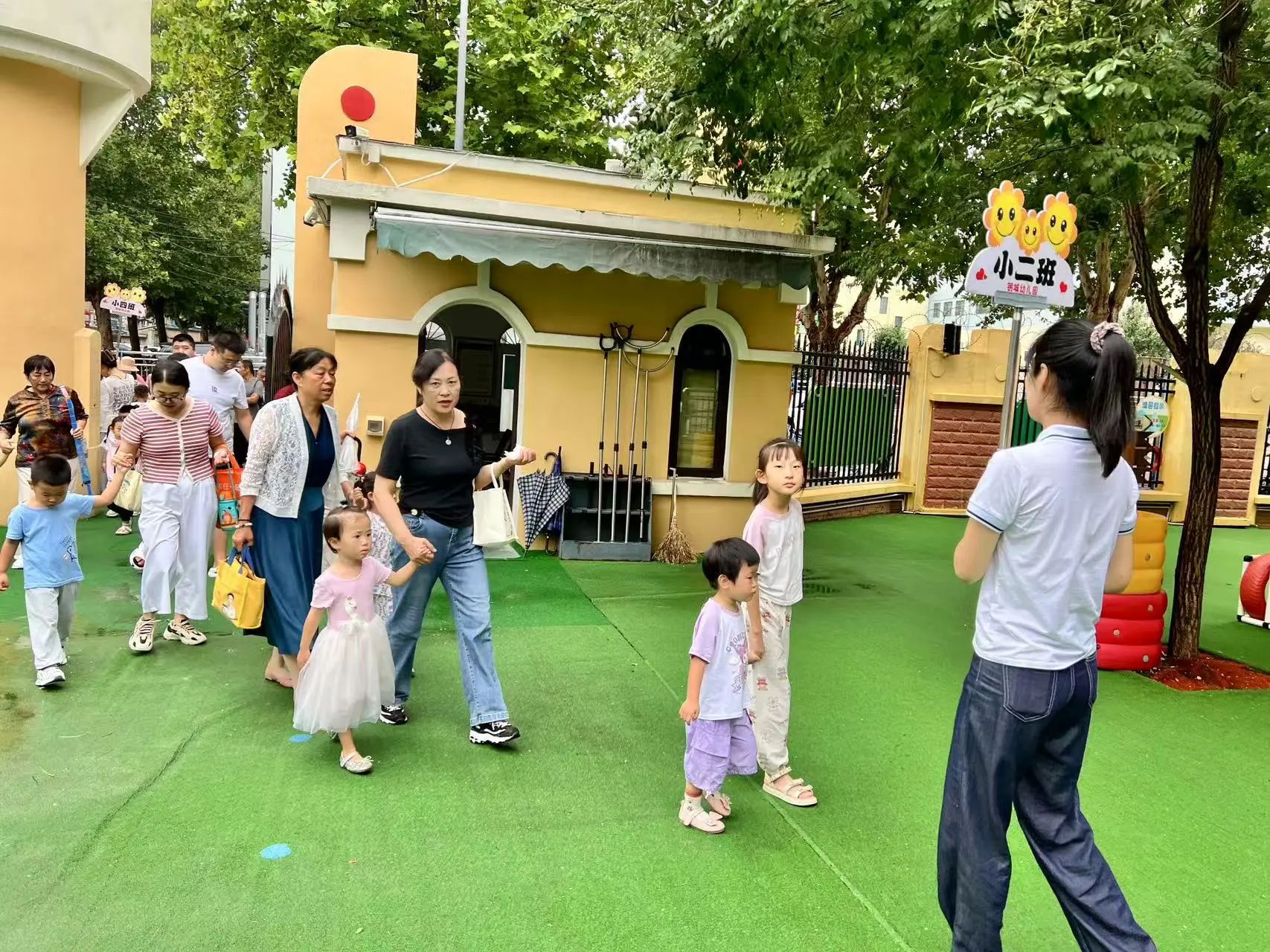 萌娃入园初体验！——钢城第一幼儿园钢城园小班试园活动