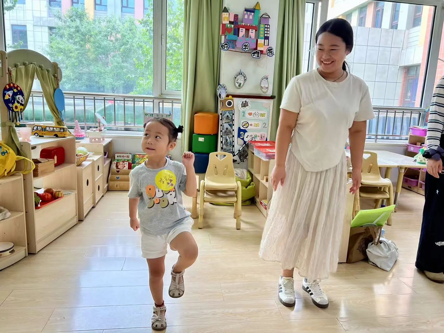 萌娃入园初体验！——钢城第一幼儿园钢城园小班试园活动