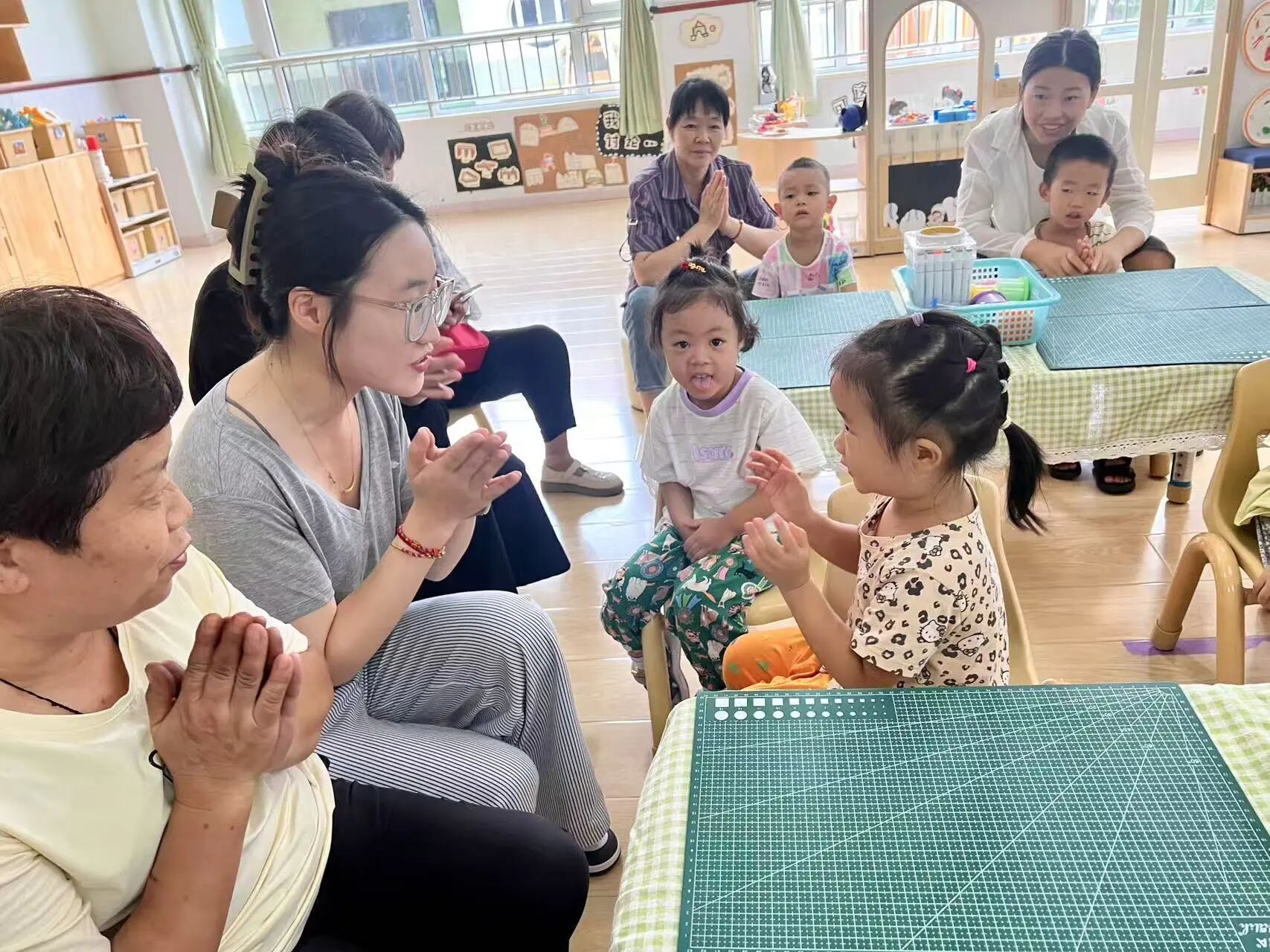 萌娃入园初体验！——钢城第一幼儿园钢城园小班试园活动