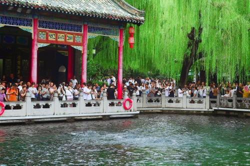 地下水位直逼29米 趵突泉持续喷涌22年