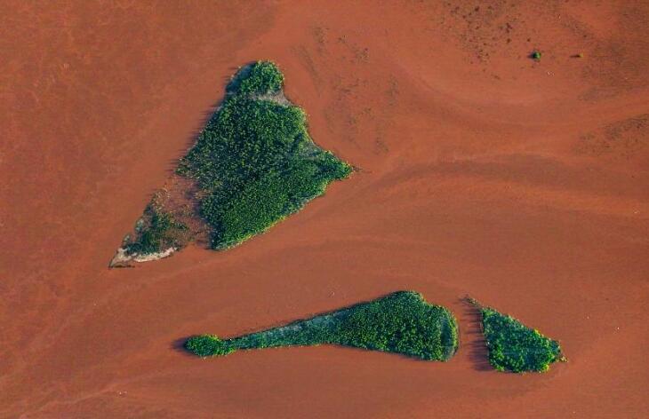 Осенняя река Хуанхэ