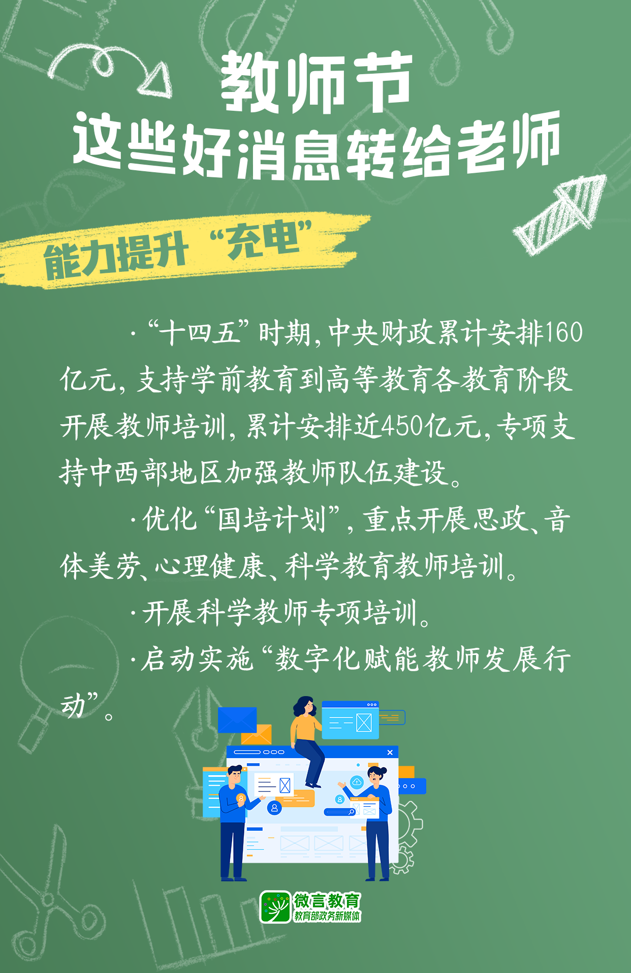 教师节，这些好消息转给老师们