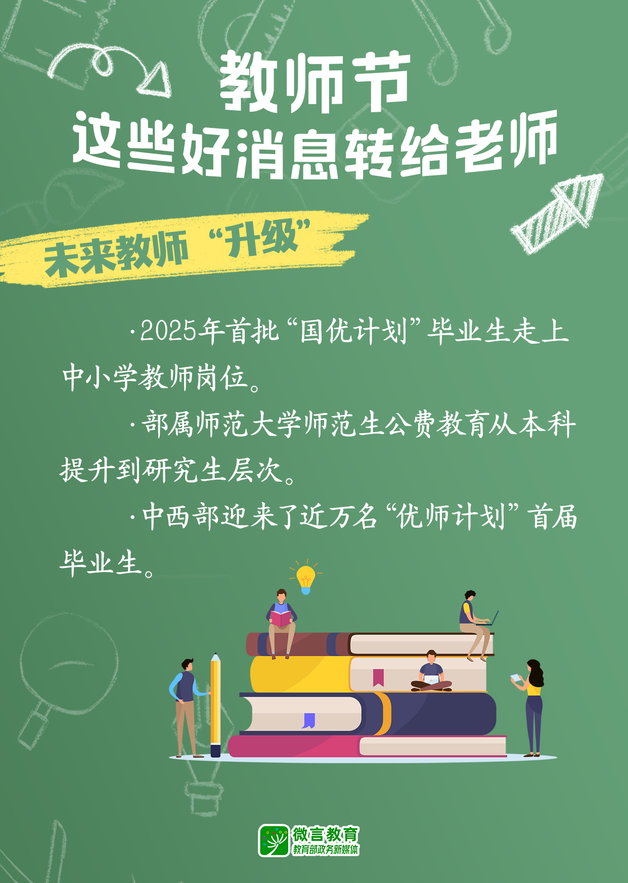 教师节，这些好消息转给老师们