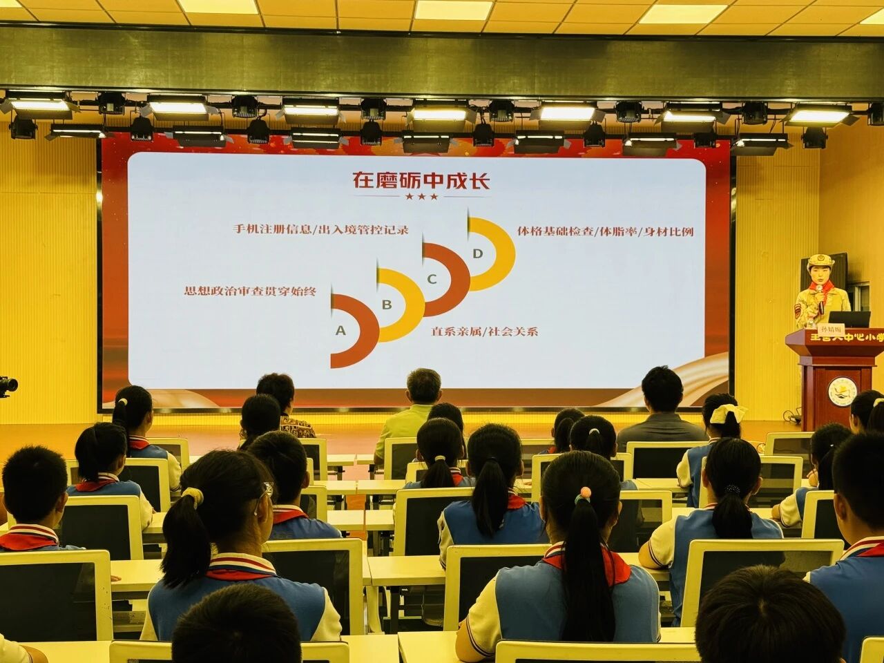 【爱无巨细·情满校园】【队活动】英姿飒爽进校园 阅兵女兵点燃少先队员爱国情——九·三阅兵女兵进校园开展爱国主义宣讲活动