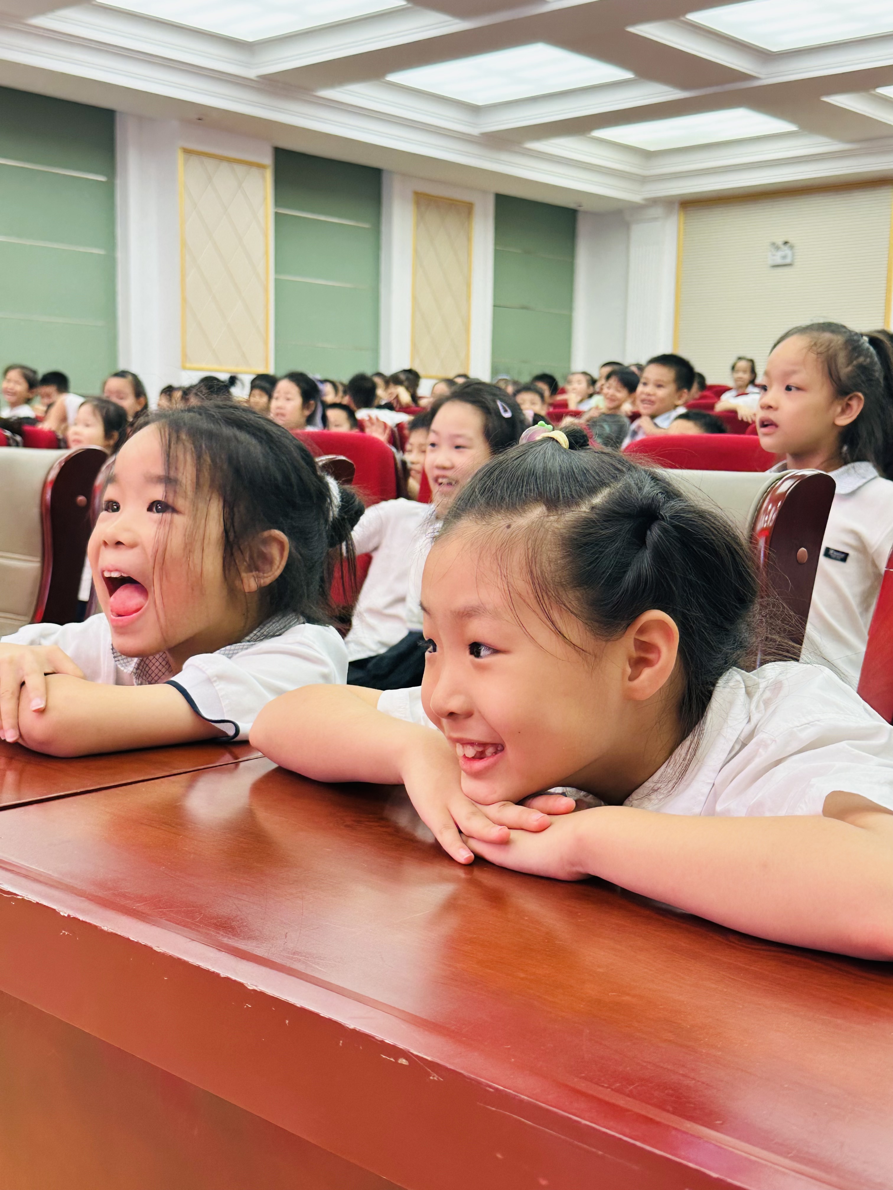 童心绘成语、公益暖校园----2025年度公益演出走基层儿童剧《成语连连看》走进龙奥学校
