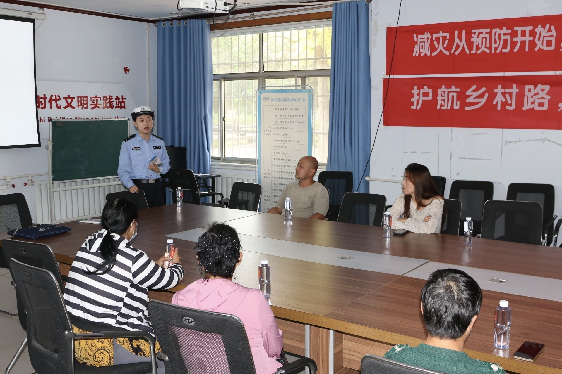 平安产险德州中心支公司助力乡村振兴公益计划——德州乡村道路交通安全科普活动