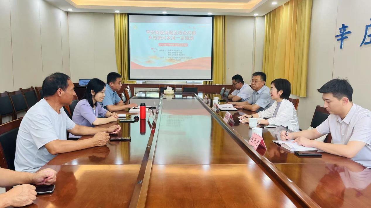 平安产险济南中心支公司：政企联动助力乡村振兴 钢城