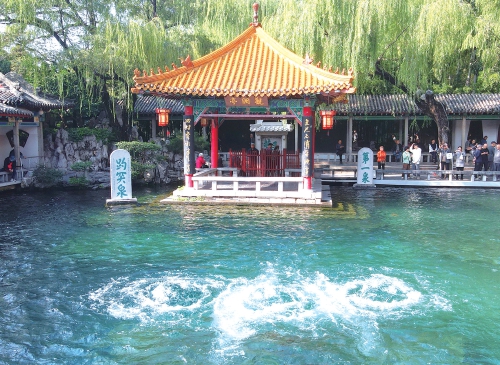 创纪录！“趵突腾空”60年来跃最高 “黑虎啸月”20年来声最响