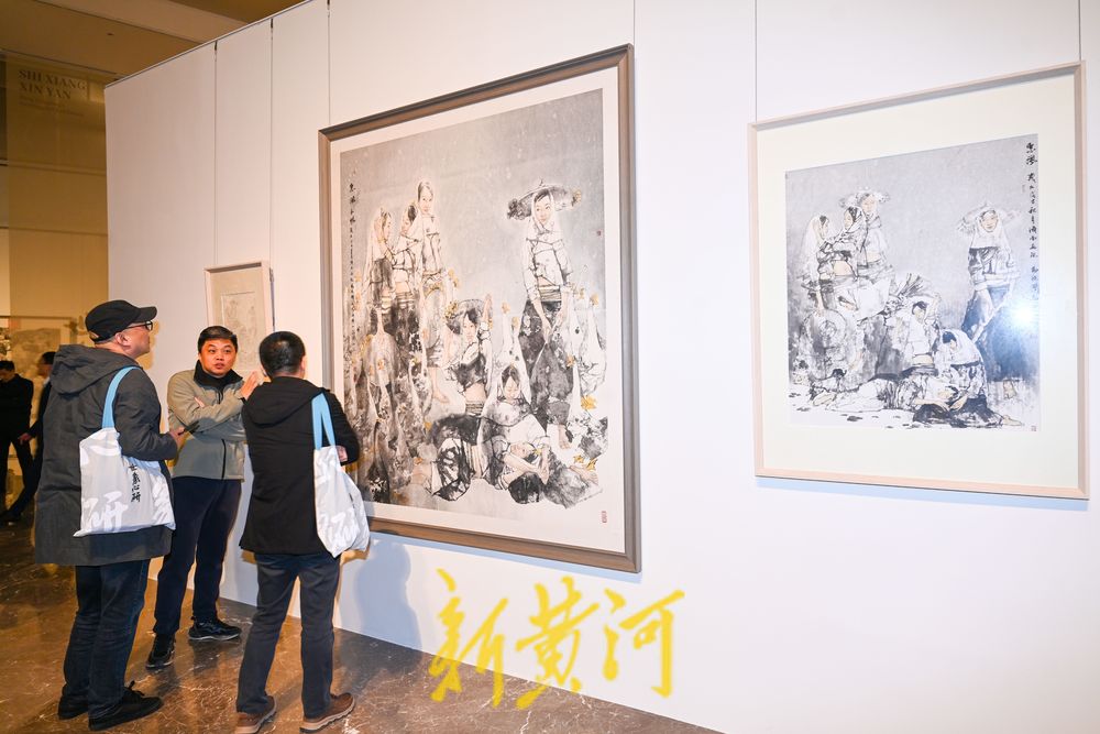 “世象心研——杨晓刚绘画艺术展（济南站）”在济开幕