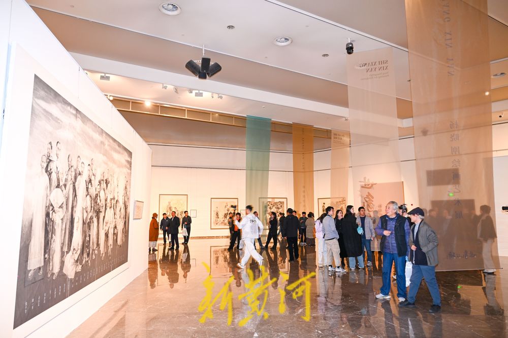 “世象心研——杨晓刚绘画艺术展（济南站）”在济开幕