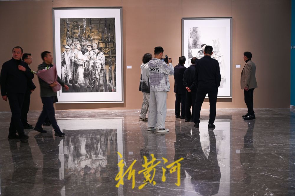 “世象心研——杨晓刚绘画艺术展（济南站）”在济开幕