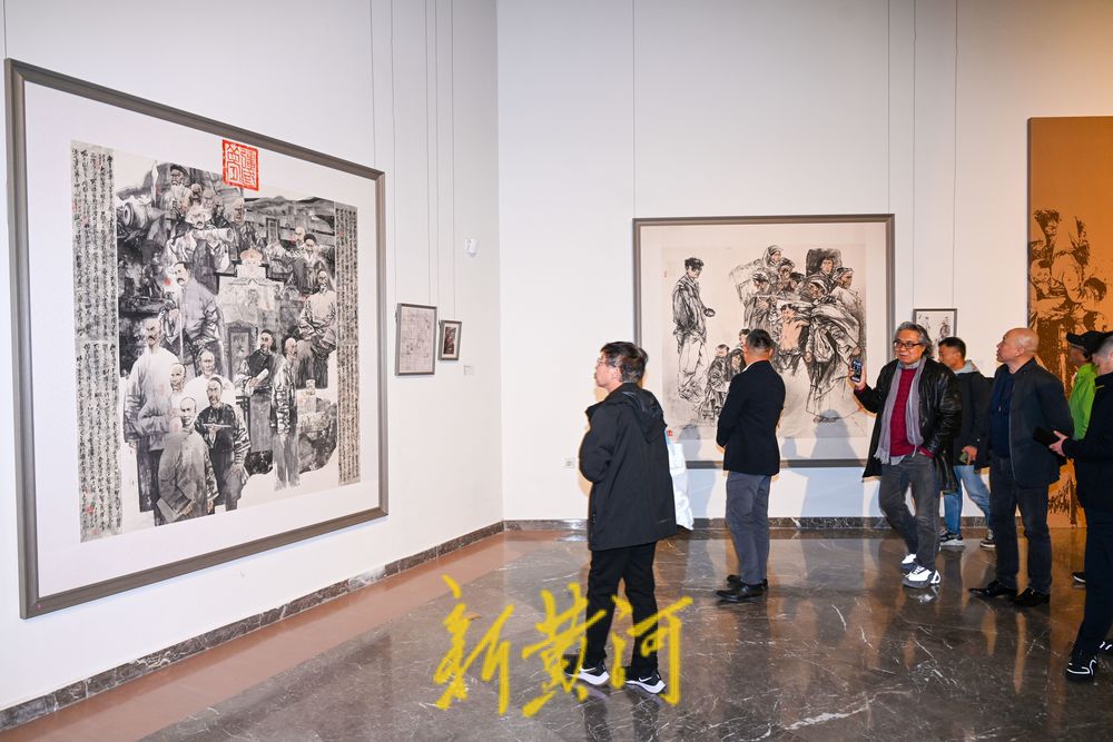 “世象心研——杨晓刚绘画艺术展（济南站）”在济开幕