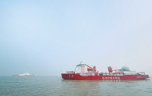 向着8万海里！中国第42次南极考察队起航