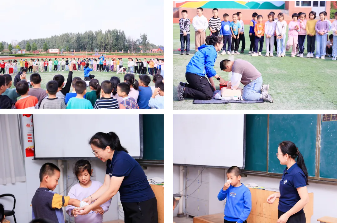 爱心传递希望，教育点亮未来！平安人寿山东分公司橙心守护公益社团赴阿陀小学开展支教活动