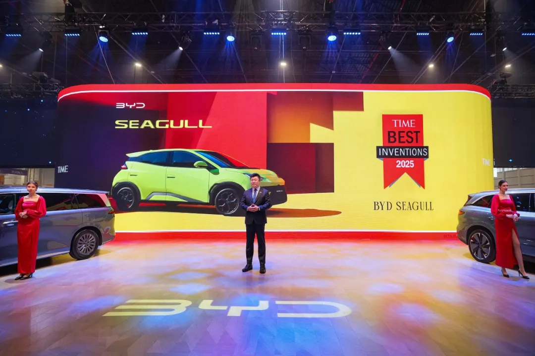 比亚迪携多款新车亮相乌兹别克斯坦塔什干国际车展