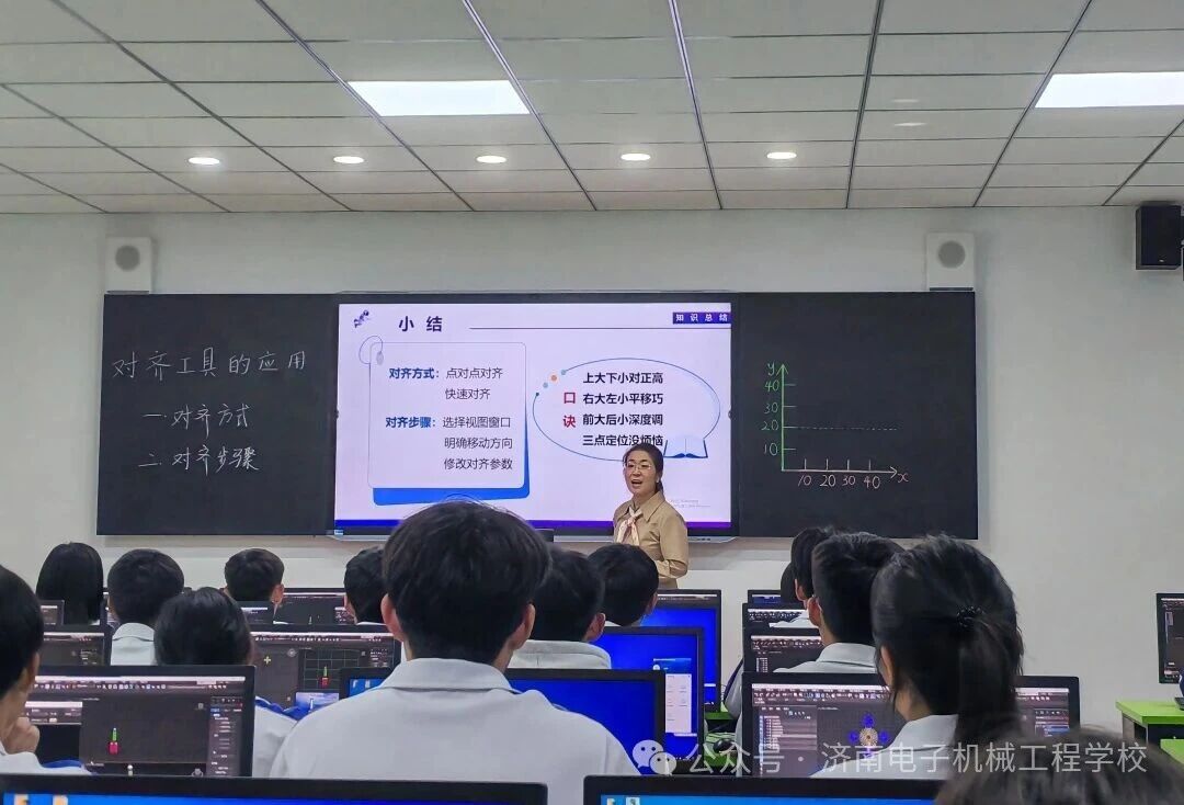 济南电子机械工程学校 2025 年专业课二组优质课评比圆满落幕