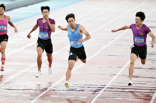 19岁刘凯斩获山东十五运会田径首金
