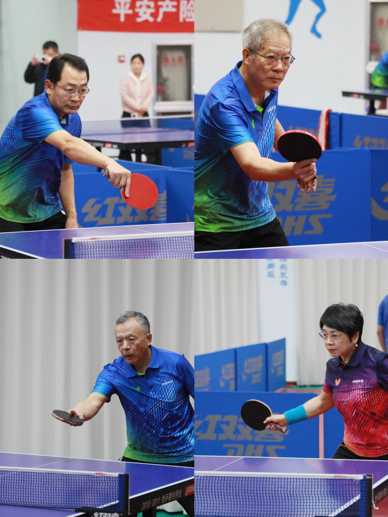 平安产险滨州中心支公司承办滨州市委机关乒乓球友谊赛