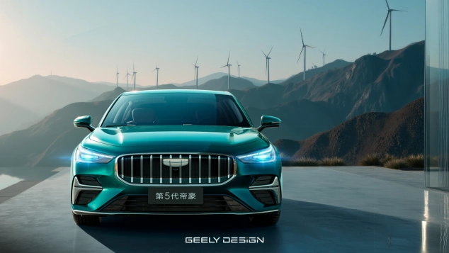 世界家轿 中国帝豪：第5代帝豪6.59万元起荣耀上市