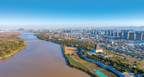 大河奔流映古今 济南黄河畔绘就城市发展新画卷