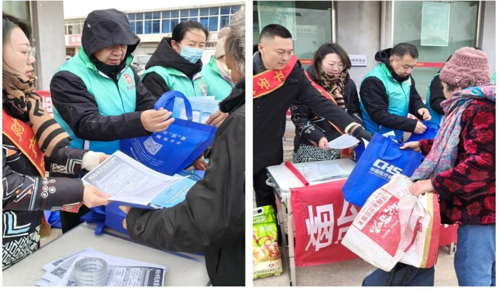 平安产险莱阳支公司联合莱阳市医保局开展烟台市民健康保宣传活动