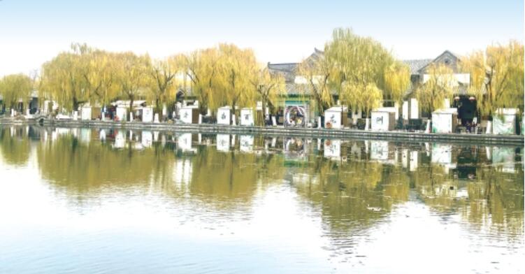  “金柳映湖”引客来