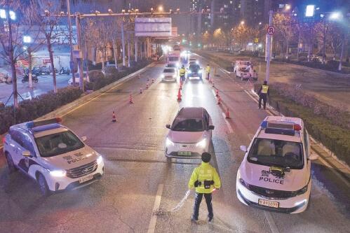 集中整治酒醉毒驾等违法行为 “冬季守护”济南公安在行动