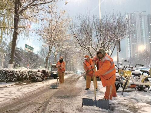 因为你们,这场雪有了温度