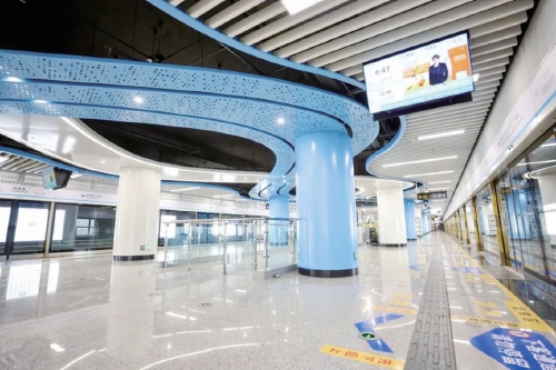 济南地铁即将“上新” 4、8号线及6号线东段7座站点实景亮相