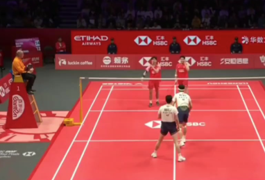 梁王组合获得世界羽联年终总决赛男双亚军