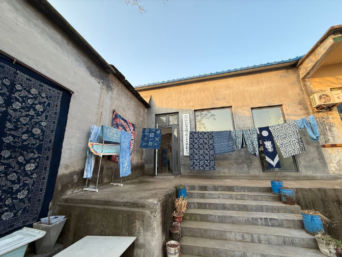 融媒·画像丨北京白领，回乡“染”出春天——靛蓝色的事业