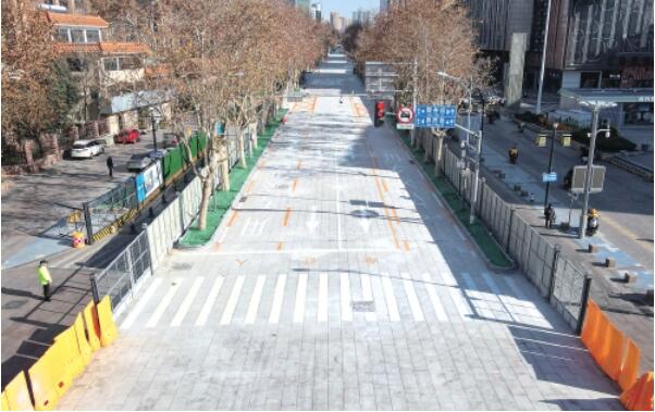 项目强省会｜泉城“金街”首段改造展现新貌，开放通行在即