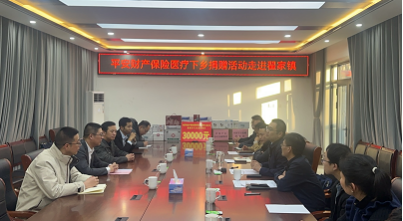 平安产险德州中心支公司开展“医疗下乡”党建活动——走进临邑县翟家镇