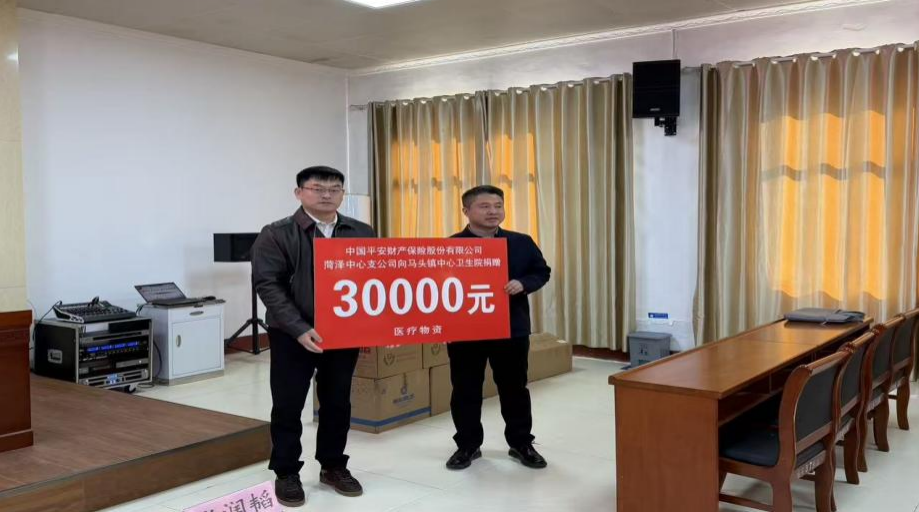 平安产险菏泽中心支公司：筑牢党建基础 服务乡村振兴