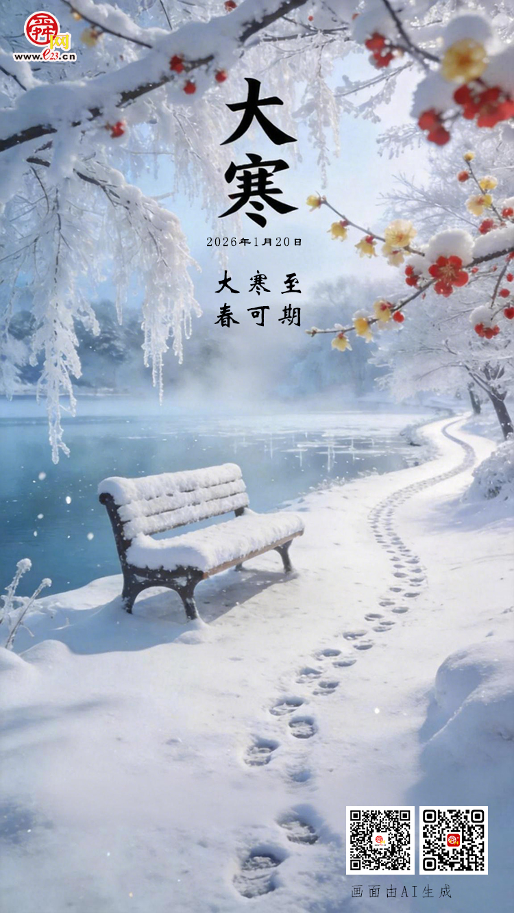 二十四节气 大寒丨大寒至，春可期