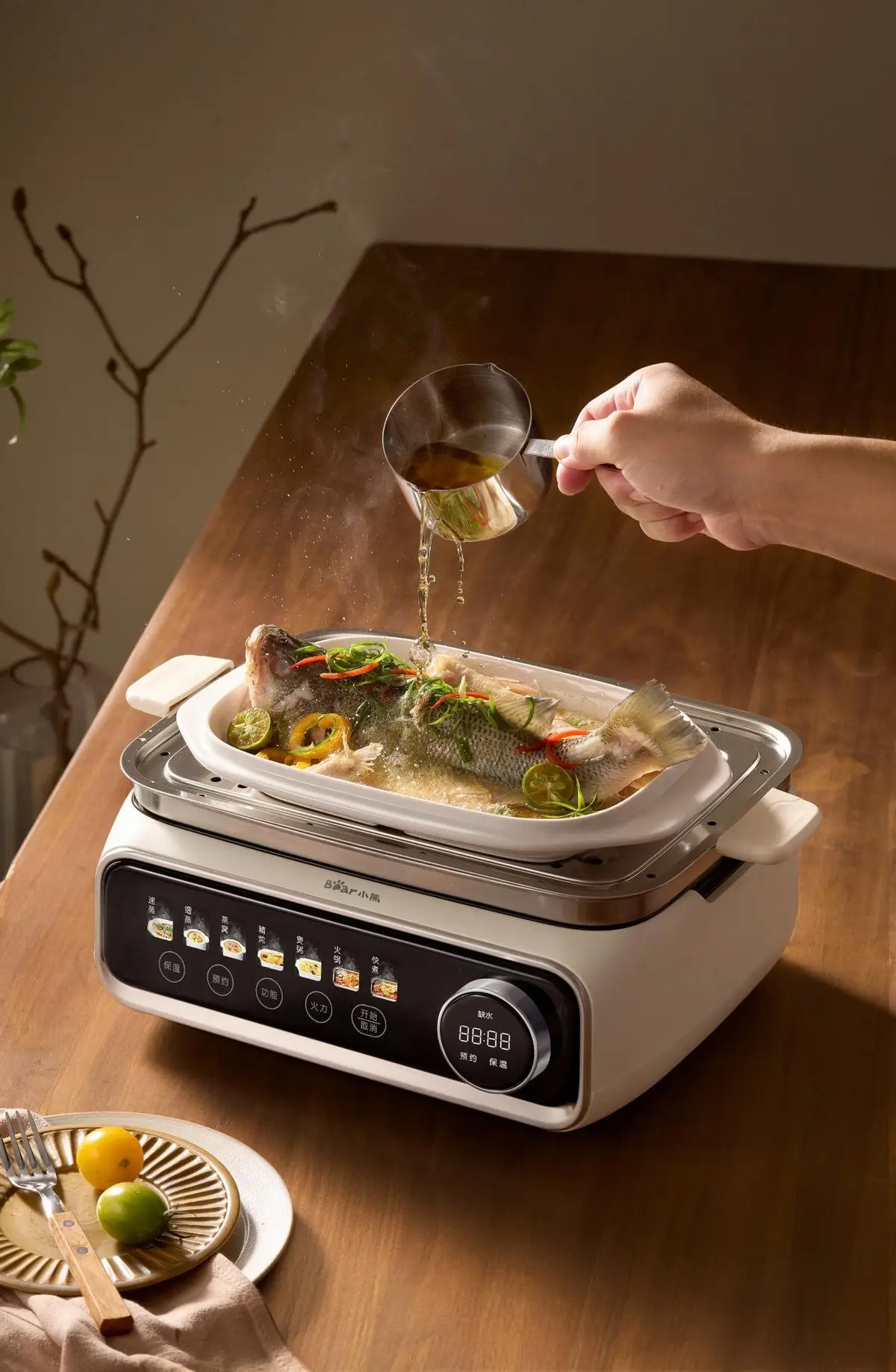 小熊小食光电蒸锅获评“好产品”！速蒸鲜炖健康营养到“胃”
