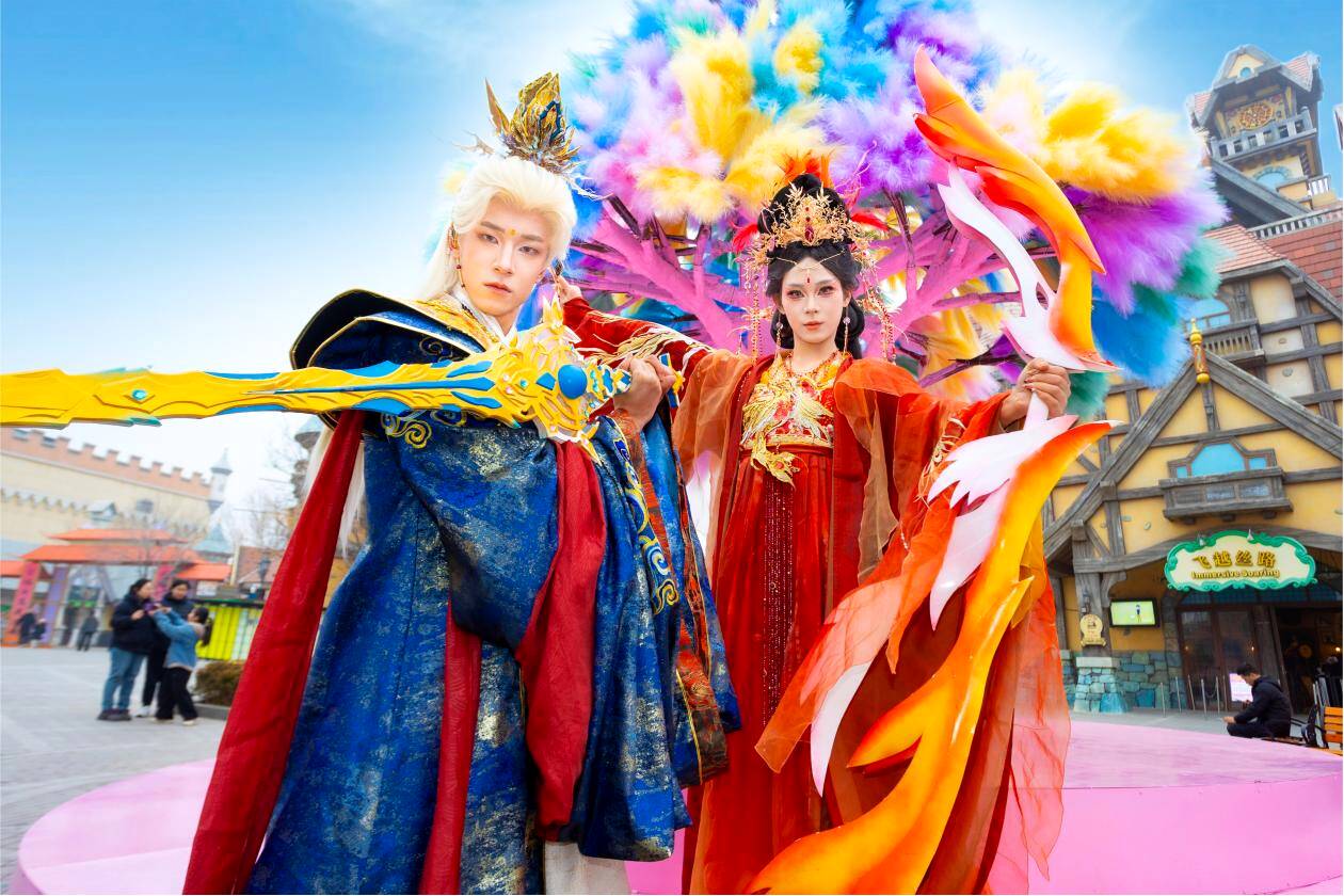 “神仙下凡”陪你过年！济南融创乐园新春盛宴开启，还能和NPC互动赢“仙缘”