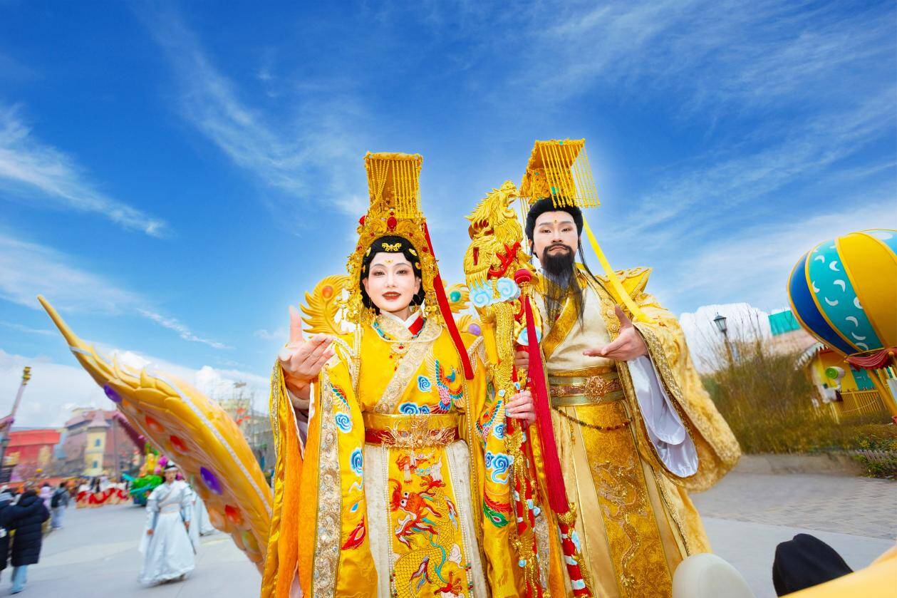 “神仙下凡”陪你过年！济南融创乐园新春盛宴开启，还能和NPC互动赢“仙缘”