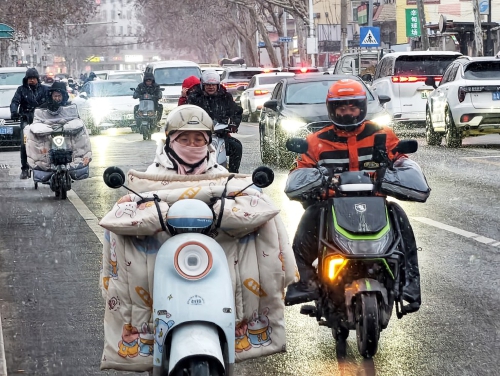 济南寒潮预警持续 今明两天最低气温-10℃