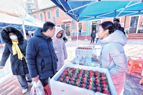 来大观园老商埠逛“农广大集”吧