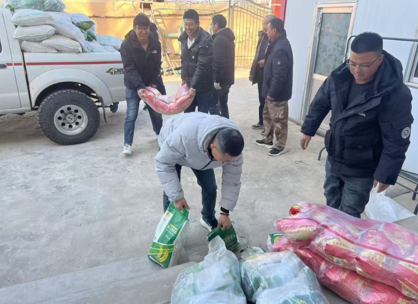 情暖桑梓 企业担当——锦绣川爱心企业春节走访助振兴