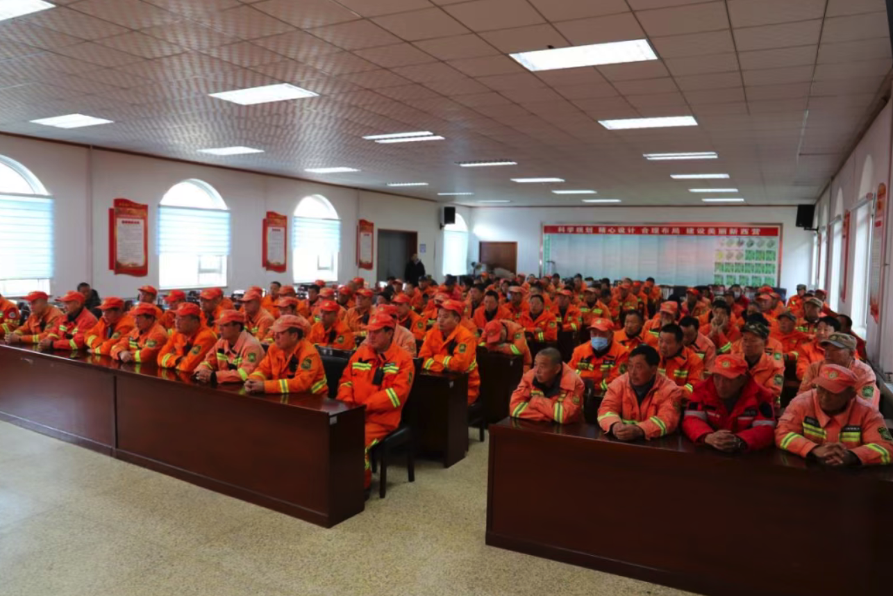 西营街道多措并举织密森林防火安全网