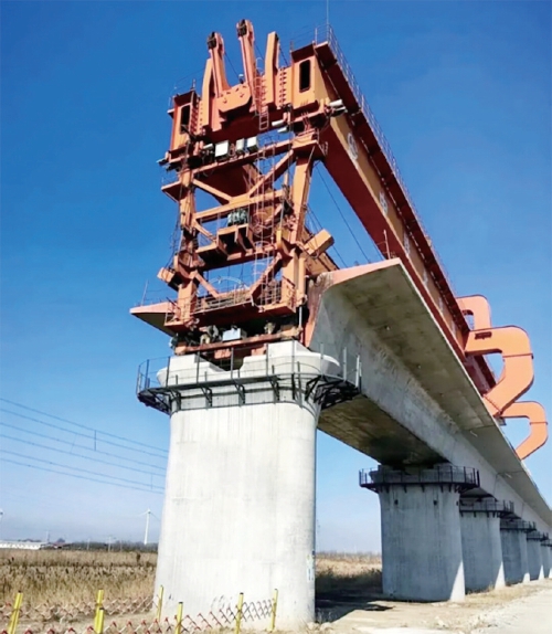 津潍高铁全线架梁贯通 2027年建成通车