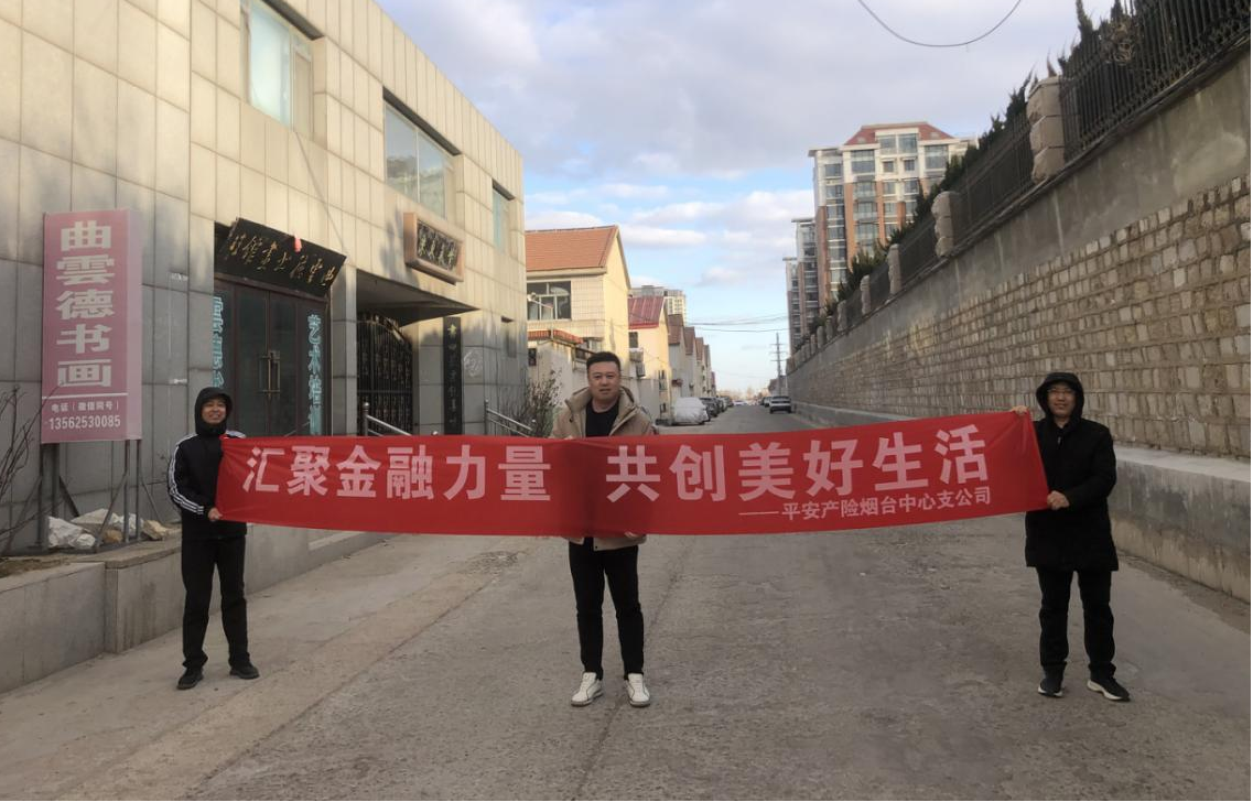 平安产险莱州支公司走进泰和苑社区开展金融知识宣传活动