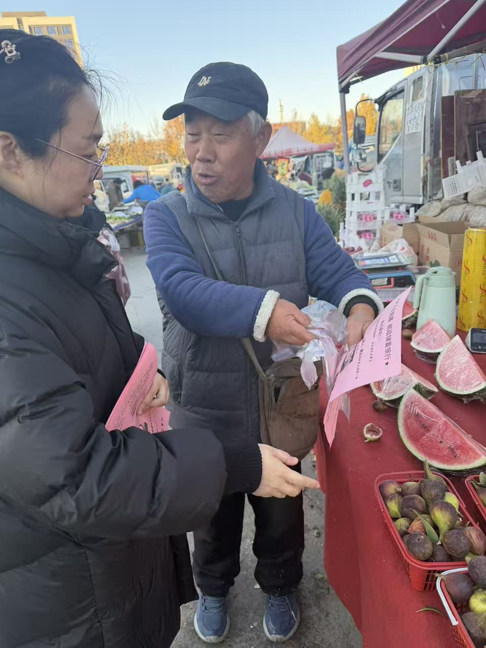 大集烟火暖民心 金融服务零距离——邮储银行济南市分行走进济南盛福大集