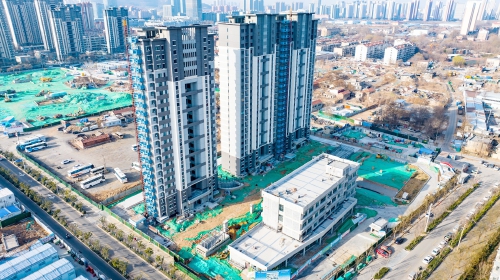 墨香蝶影织春色 黄河岸畔起新居