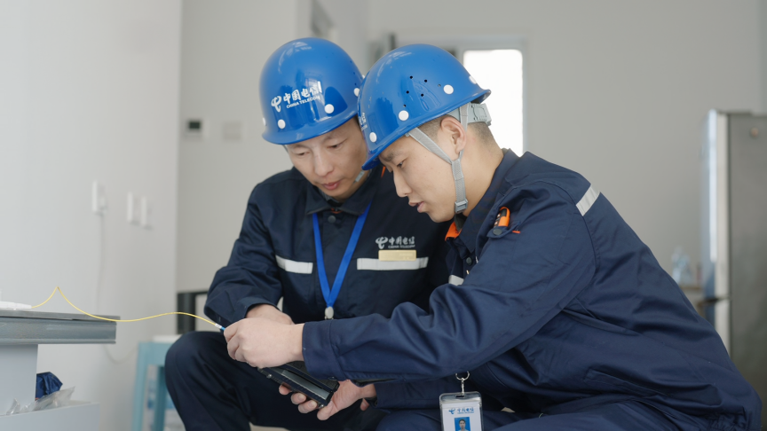 中国电信济南长清装维班：春节里的“光”与“暖”