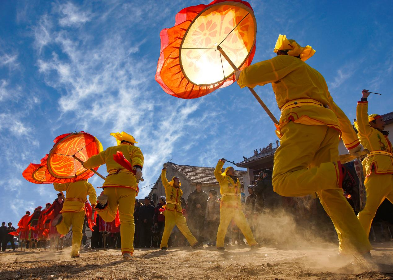 第四十三届商河鼓子秧歌汇演成功举办 国家首批非遗商河鼓子秧歌喜闹元宵