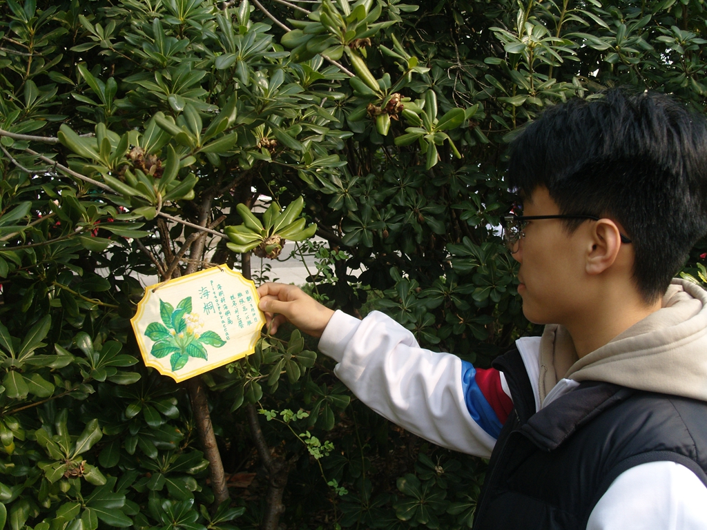 树承初心 绿润二中 济南二中2025级开展树木认养挂牌活动